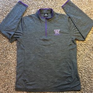 University of Washington Pullover Top Shirt Activewear XL NICE!